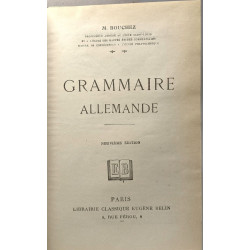 Grammaire allemande (1941 9e éd.) + Wer Will der kann I....