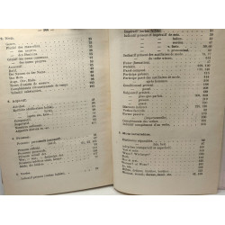 Grammaire allemande (1941 9e éd.) + Wer Will der kann I....