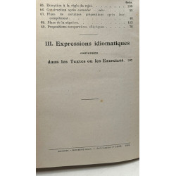 Grammaire allemande (1941 9e éd.) + Wer Will der kann I....