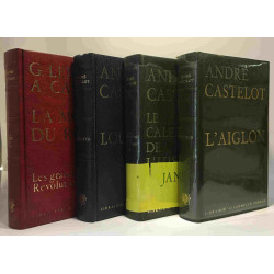11 livres d'André Castelot: Henri IV + Louis XVI + Marie...