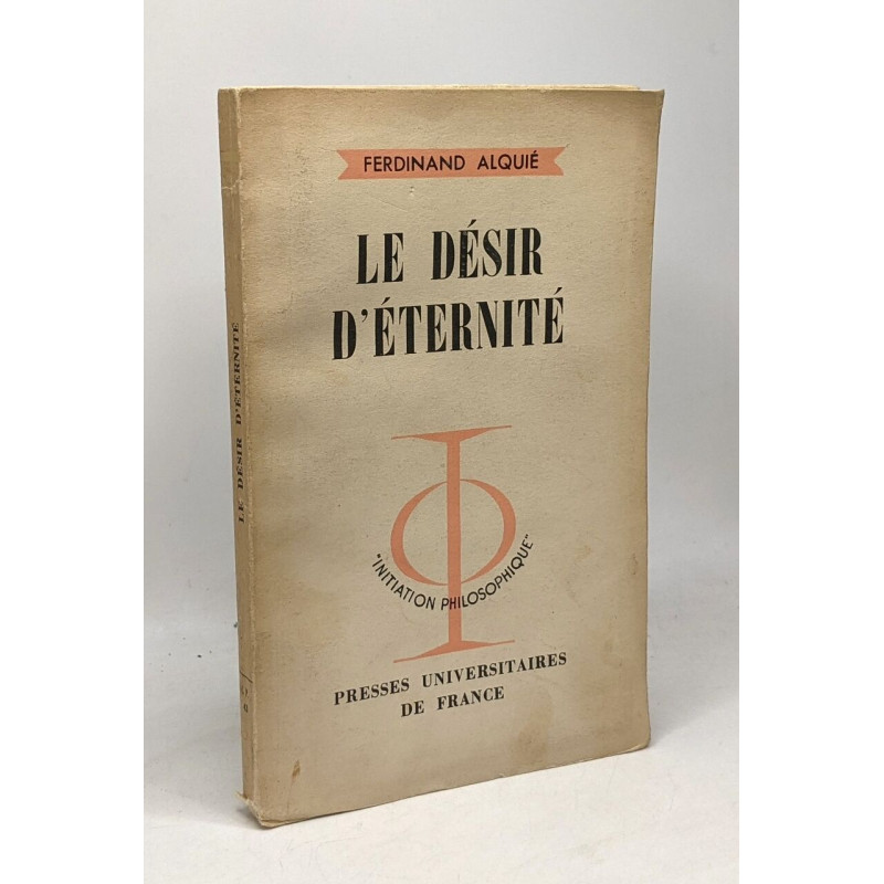 Le désir d'éternité