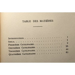 Cicéron - Discours - TOME X - Catilinaires --- coll. des...