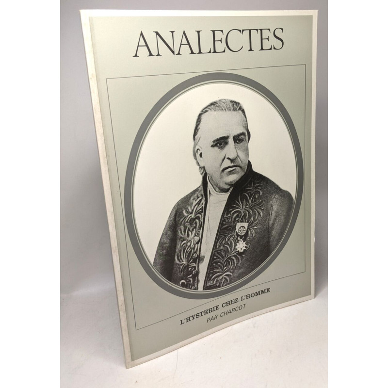 L'hystérie chez l'homme - ANALECTES (fac-simile de l'éd. 1887)
