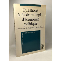 Questions à choix multiple d'économie