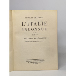 L'italie inconnue - volume II centre