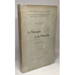 La philosophie et les philosophes - Ouvrages généraux