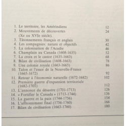 Canada québec synthése historique