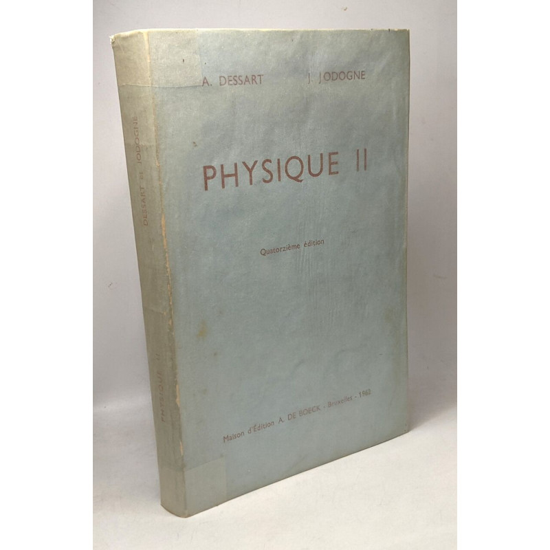 Physique II - 14e éd