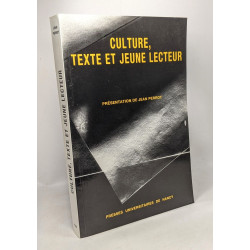 Culture texte et jeune lecteur