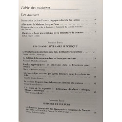 Culture texte et jeune lecteur