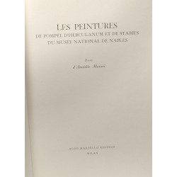 Les peintures de Pompéi d'Herculanum et de stabies du Musée...