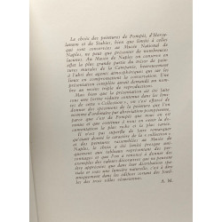 Les peintures de Pompéi d'Herculanum et de stabies du Musée...