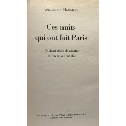 Ces nuits qui ont fait Paris - un demi-siècle de théâtre d'Ubu roi...