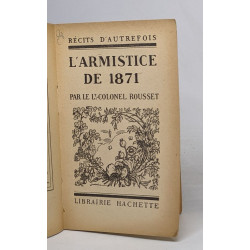 L'armistice de 1871