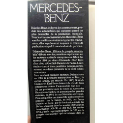 Mercedez-Benz --- 100 ans de progrès automobile