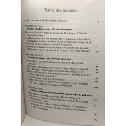 Montaigne et l'Histoire - actes du colloque international Bordeaux...