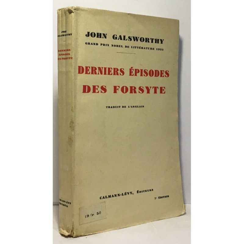 Derniers épisodes des Forsyte