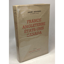 France Angleterre Etats-Unis Canada