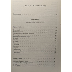 Le livre de monsieur
