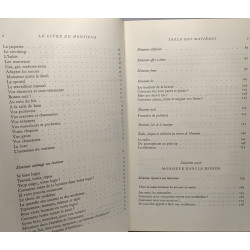 Le livre de monsieur