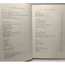 Le livre de monsieur