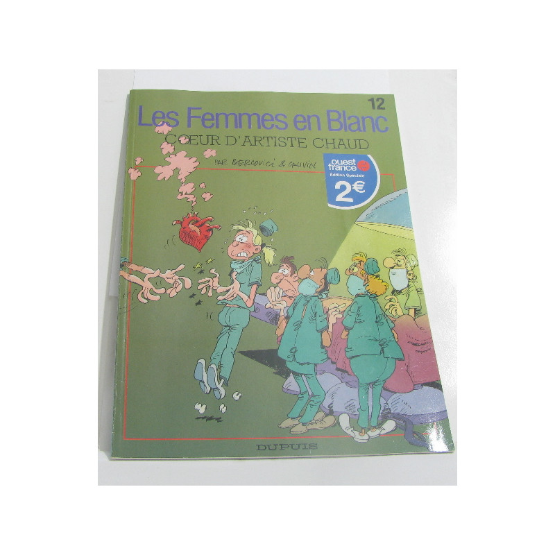 Les femmes en blanc tome 12 coeur d'artiste chaud