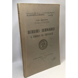 Recherches archéologiques à Phères et Thessalie - faculté des...