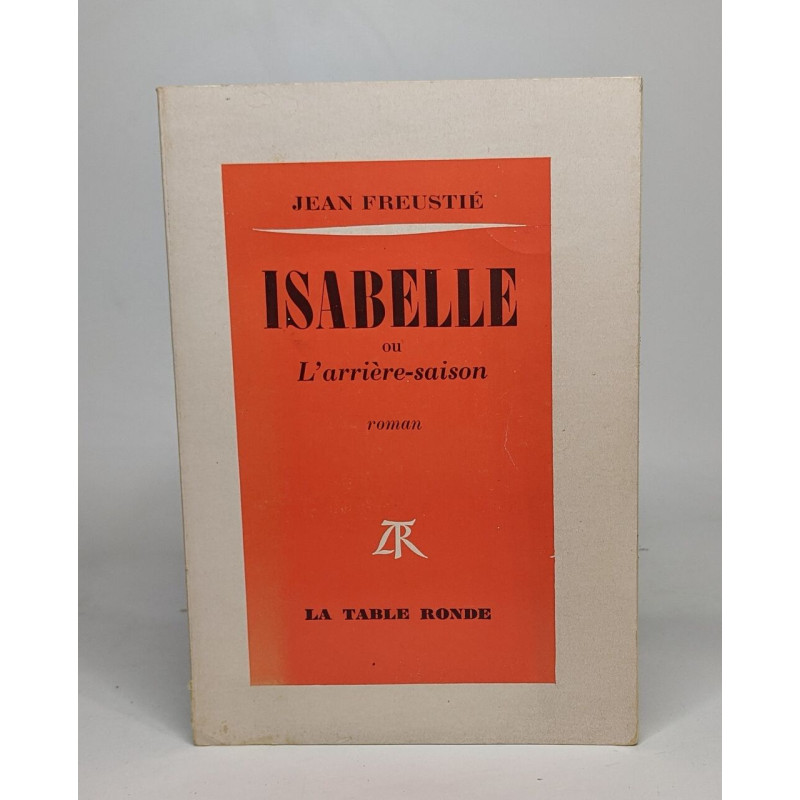Isabelle ou l'arrière saison