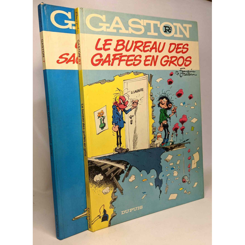 Gaston R2 : Le bureau des gaffes en gros + un gaffeur sachant...