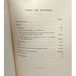 Ménandre - TOME I.1. La Samienne (1971) + TOME I.2. Le Dyscolos...