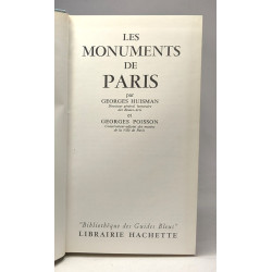 Les monuments de Paris