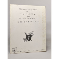 Elemens succints de la langue des celtes-gomerites ou bretons