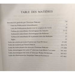 Table général des publications du cercle archéologique de Mons...