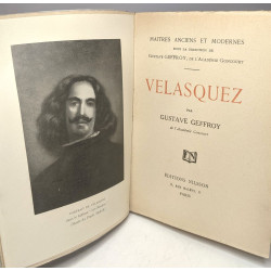 Gustave geffroy velasquez / maitres anciens et modernes