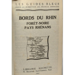 Bords du Rhin - Forêt-Noire Pays Rhénans - les guides bleus