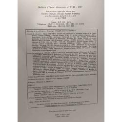 Bulletin d'études Orientales - TOME XLIX (44)- année 1997 -...