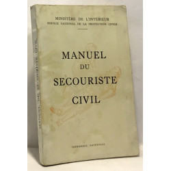 Manuel du secouriste civil - ministère de l'intérieur service...