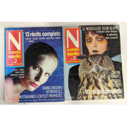 N comme nouvelles --- 11 premiers numéros: N°1 juillet/août 1986...