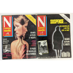 N comme nouvelles --- 11 premiers numéros: N°1 juillet/août 1986...