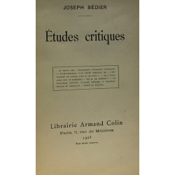 Études critiques