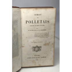 Simon le Polletais - esquisse de moeurs maritimes - 7e édition