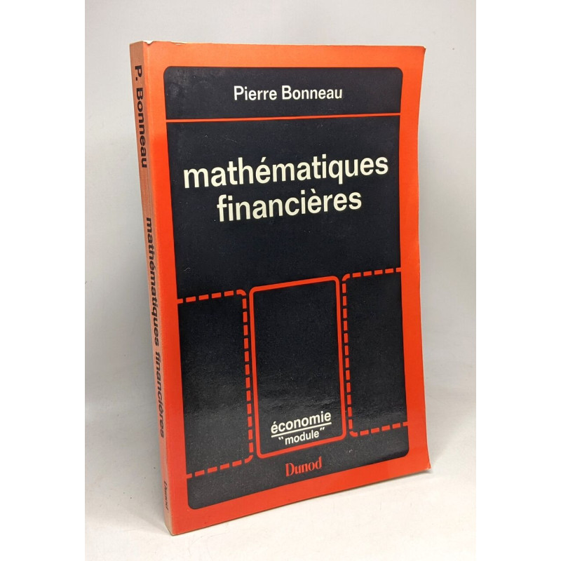 Mathématiques financières (Modules économiques)