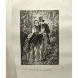Oeuvres de Alfred de Musset - ornées de dessins de M. Bida gravés...