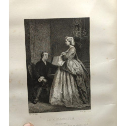 Oeuvres de Alfred de Musset - ornées de dessins de M. Bida gravés...