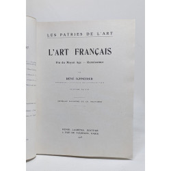 L'art français- fin du moyen âge - renaissance