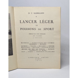 Lancer léger et poissons de sport