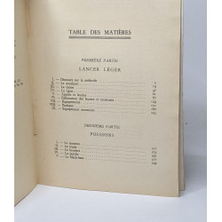 Lancer léger et poissons de sport