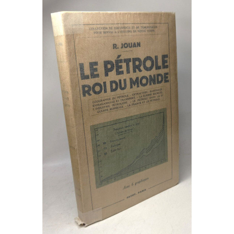 Le pétrole roi du monde. Géographie du pétrole - Extraction -...