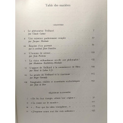 Teilhard de Chardin 6 collection Génies et Réalités