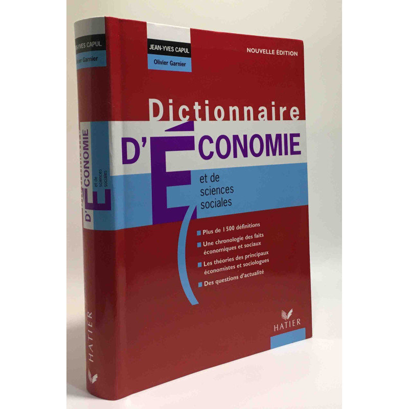 Dictionnaire d'Economie et de Sciences Sociales Ed. 2005